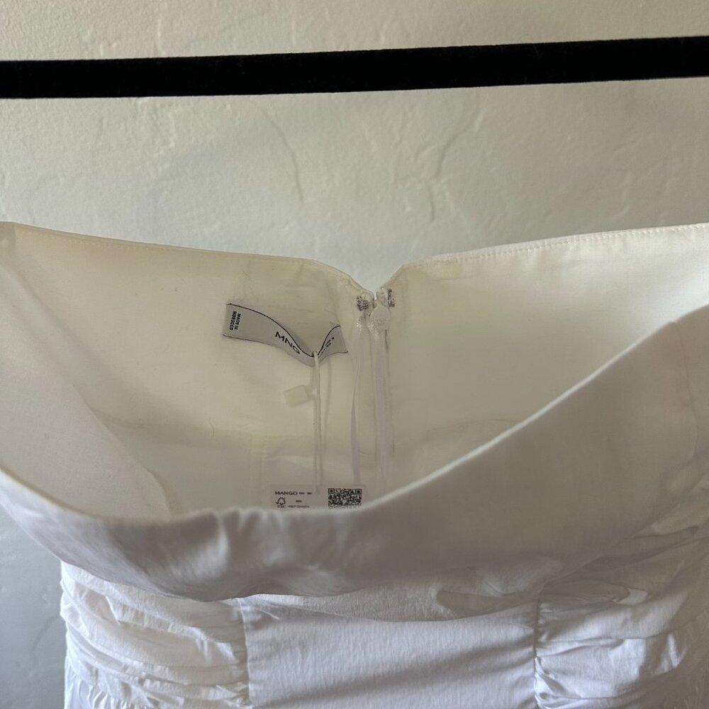 Mango Strapless Midi Dress - Picture 5 of 11